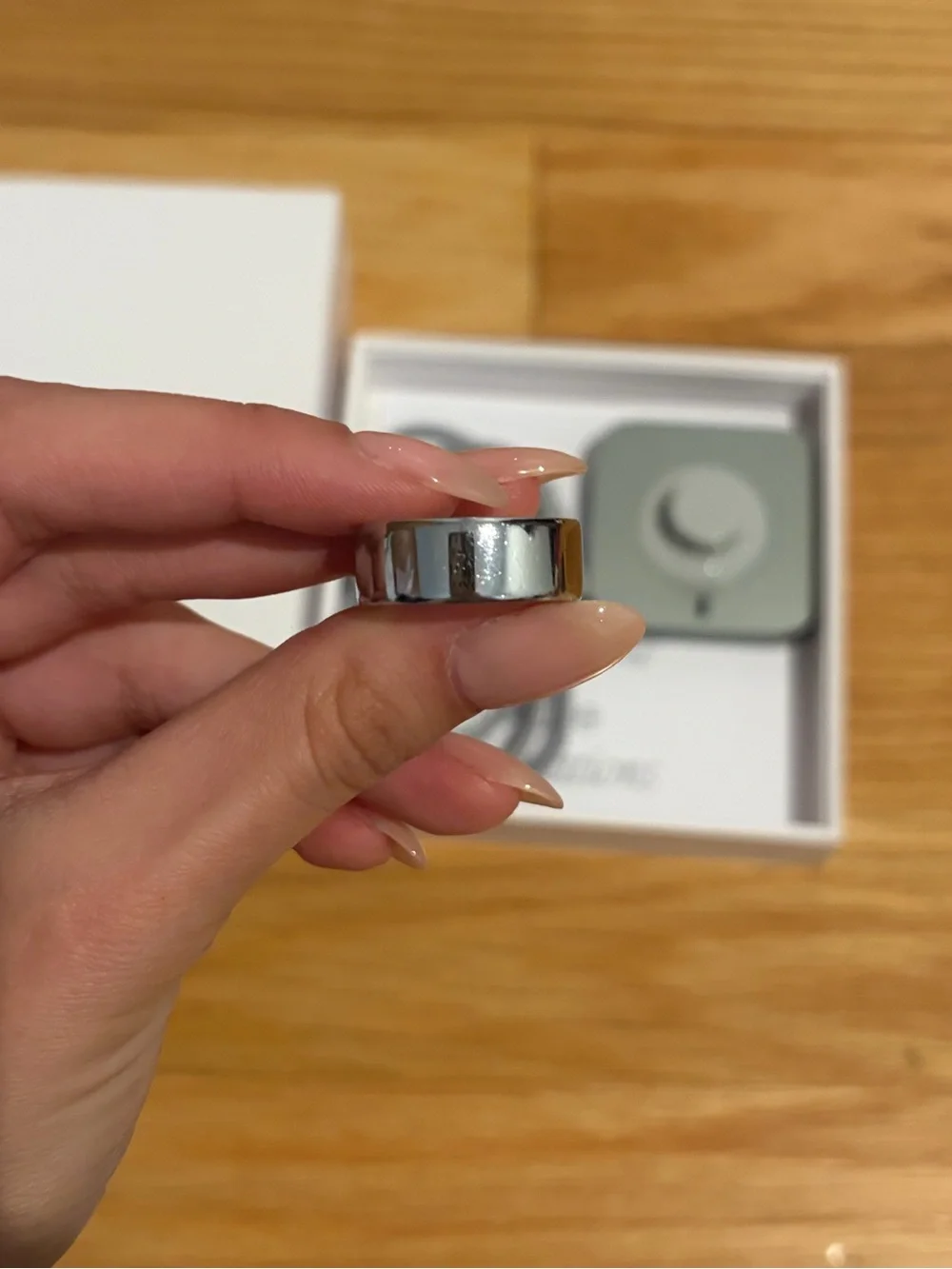 Silver Oura Ring 4